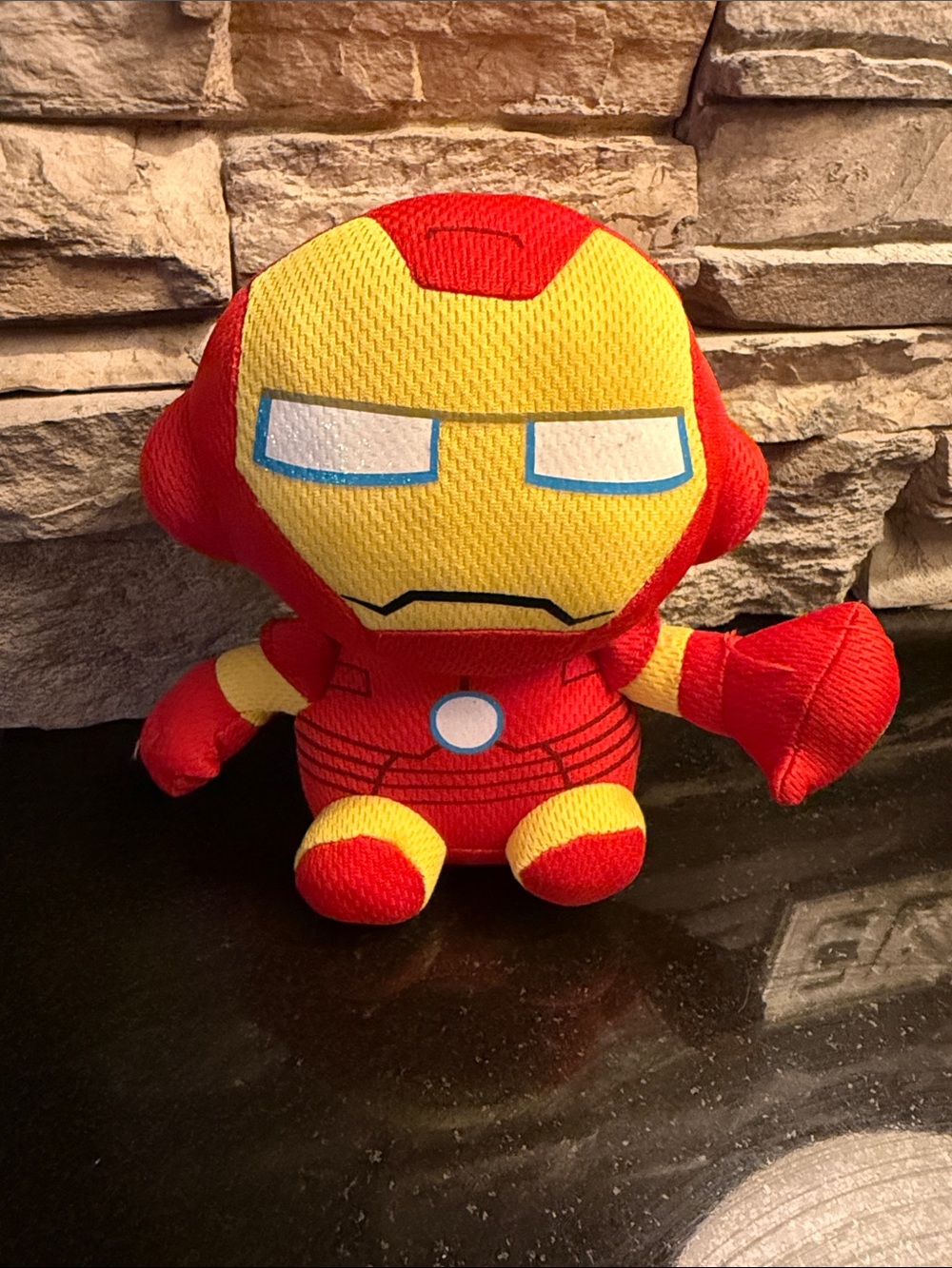Ty Iron-Man Style Plush - Red & Yellow